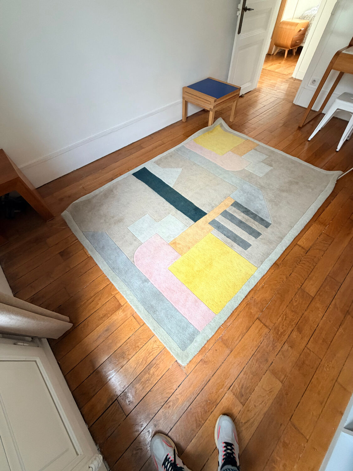 Contemporary wool rug Made.com