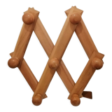 Mural coat rack