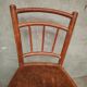 Pair of Baumann bistro chairs