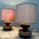 Vintage table lamp – ceramic