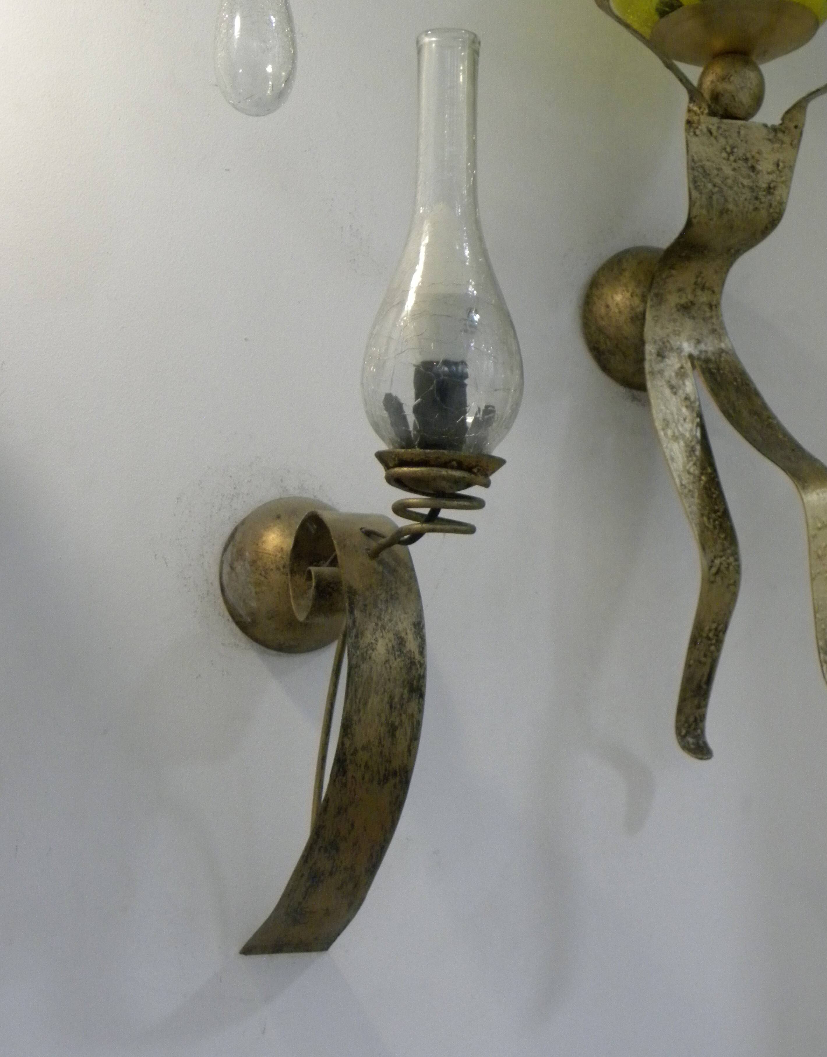 Wall lamp oil lamp fireplace lighting medieval style