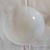 Opaline footed bowl