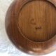 Vintage teak salad bowl