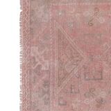 Vintage Turkish rug from Oushak, handwoven 120x187 cm