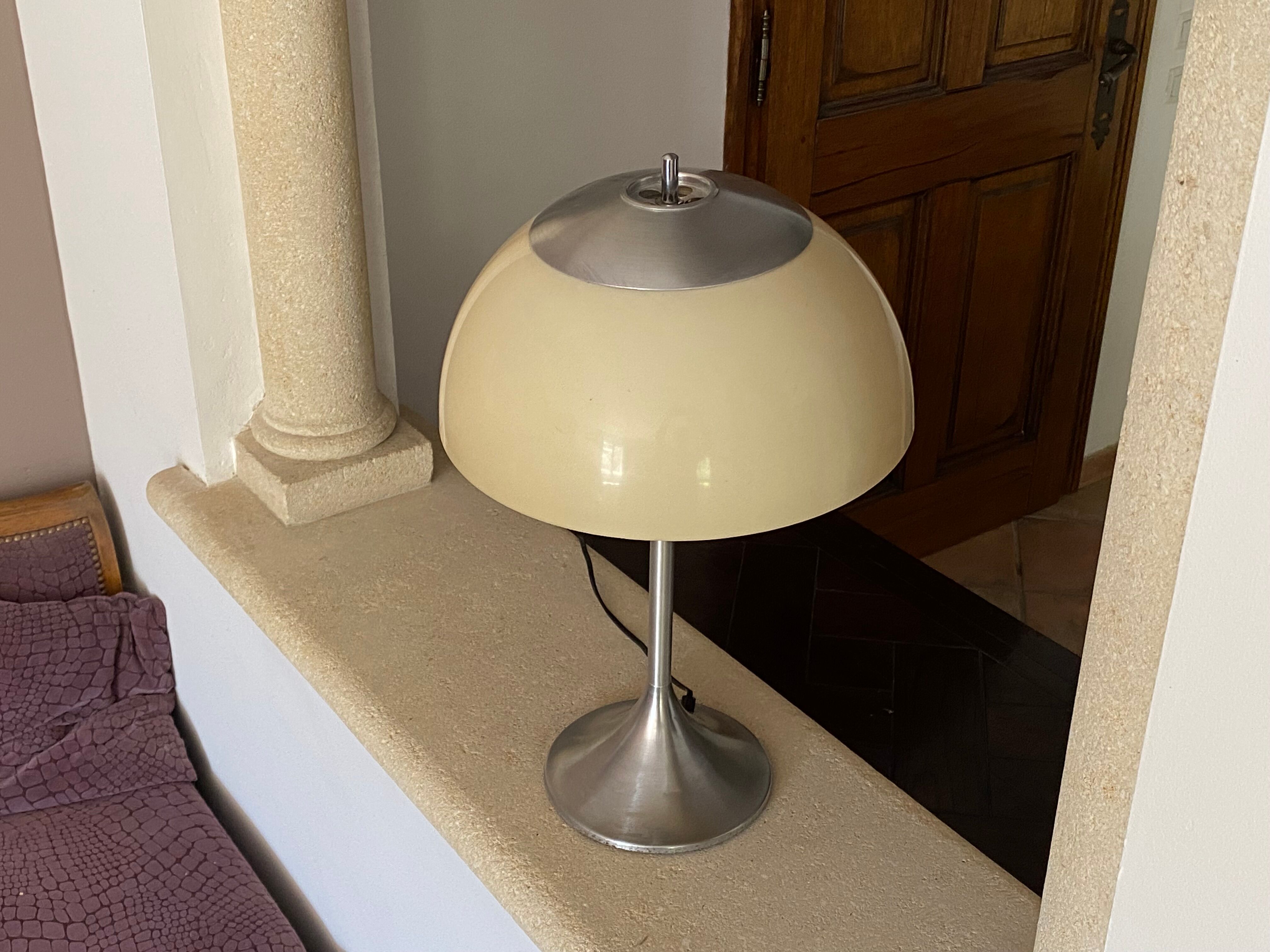 Unilux mushroom lamp. 1970