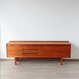 White Newton teak sideboard: large "Petersfield" sideboard.