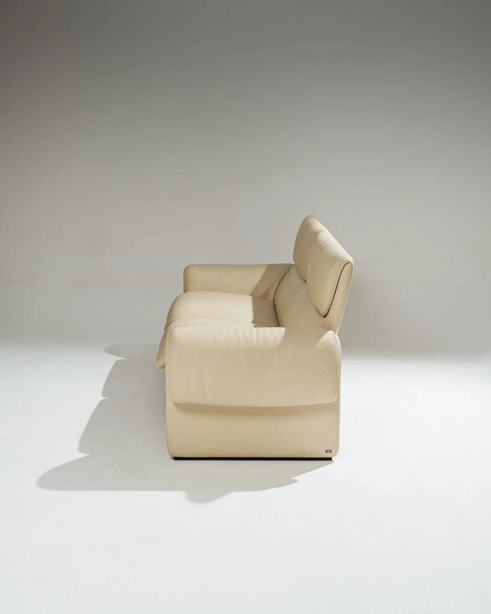 Canapé en cuir 'DS 2011', De Sede, années 1980