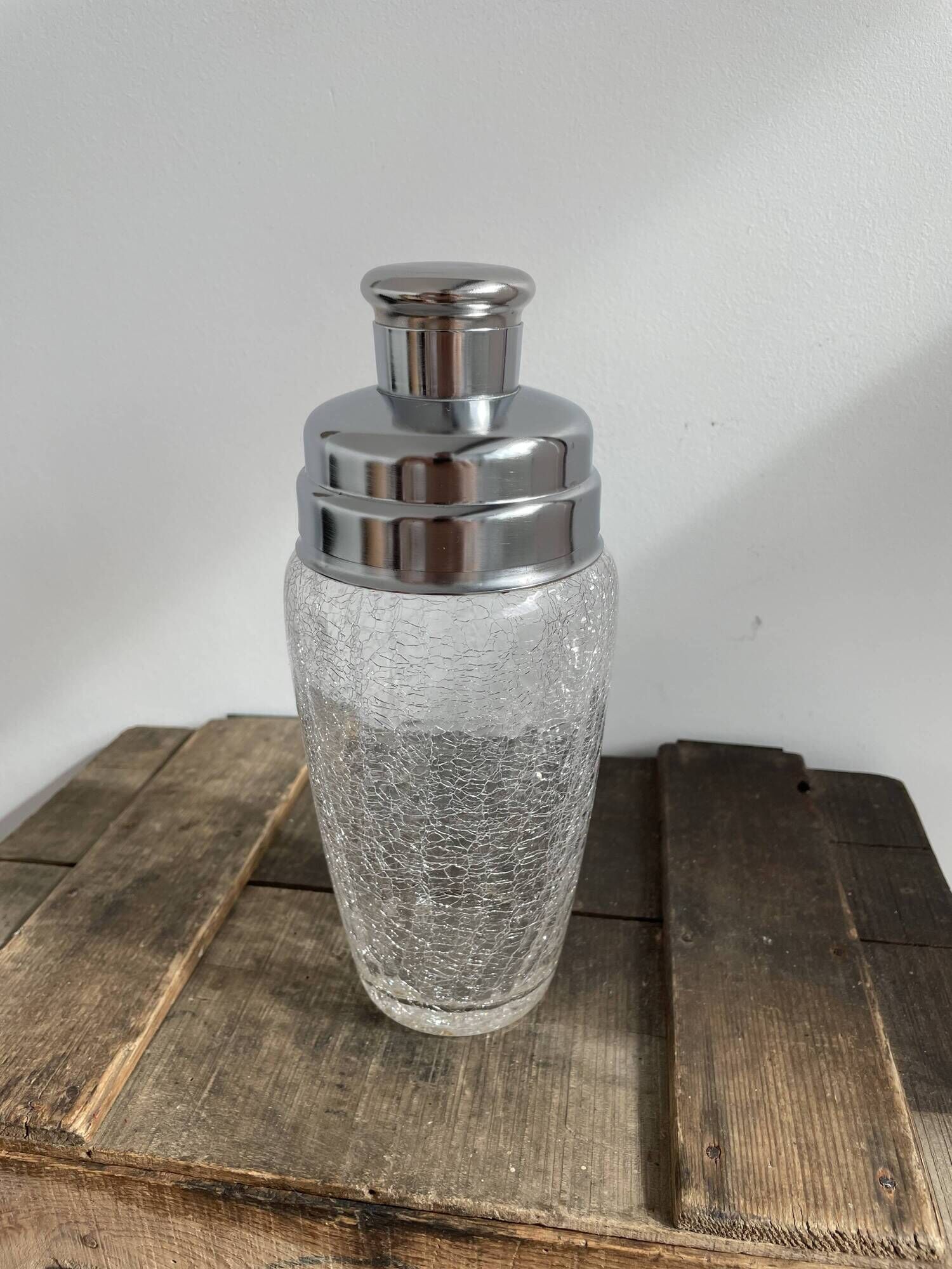 DeMeyere Inalterable Crystal Shaker - Crystal Martini Shaker Ice Bucket - Belgium
