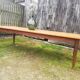 Old farm table in pine 3 meters
