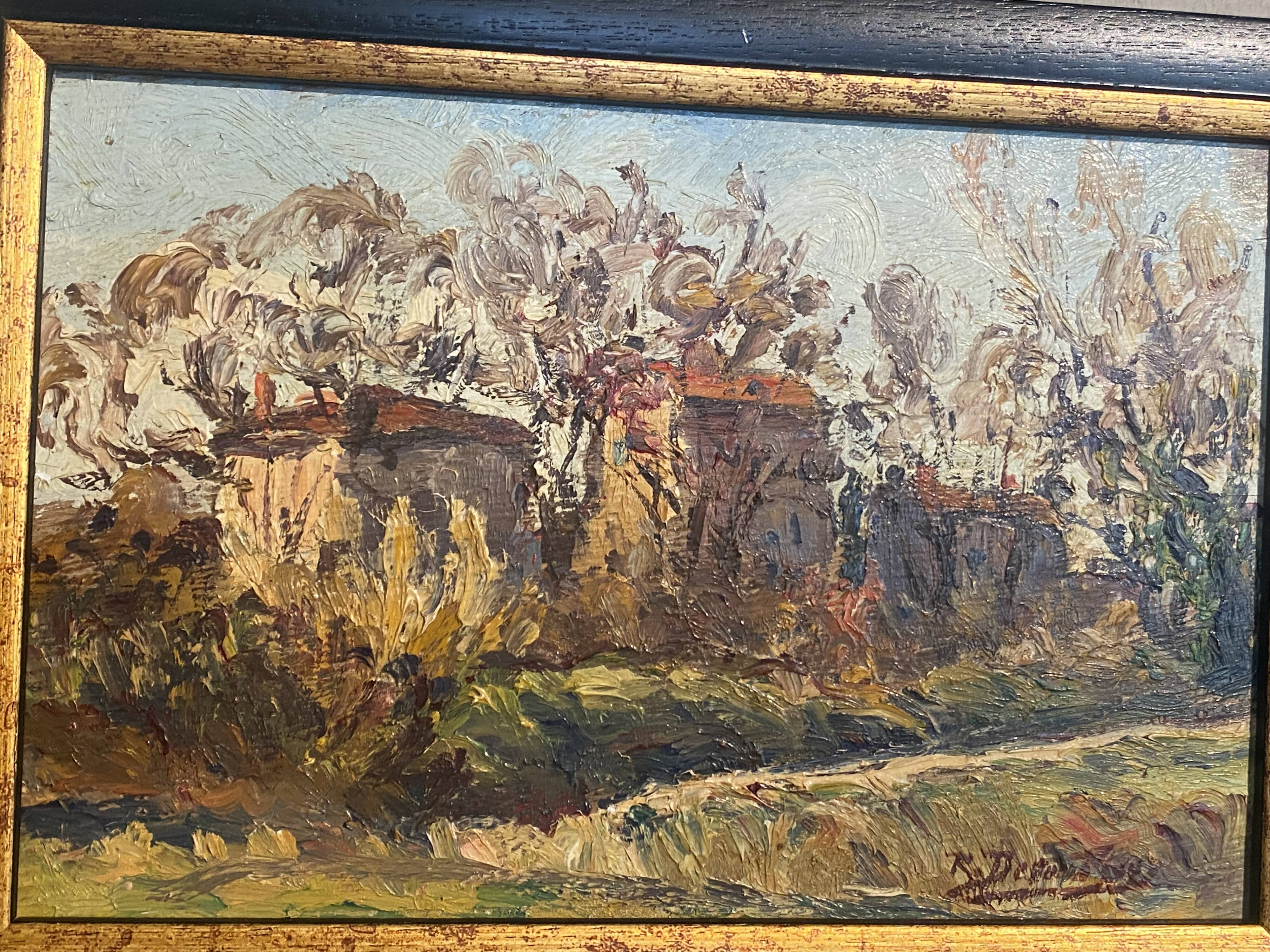 Old Provencal painting