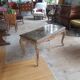 Églomisé glass coffee table