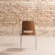 Set of 4 Jomain Baumann chairs, seat in imitation leather cognac, circa 1960