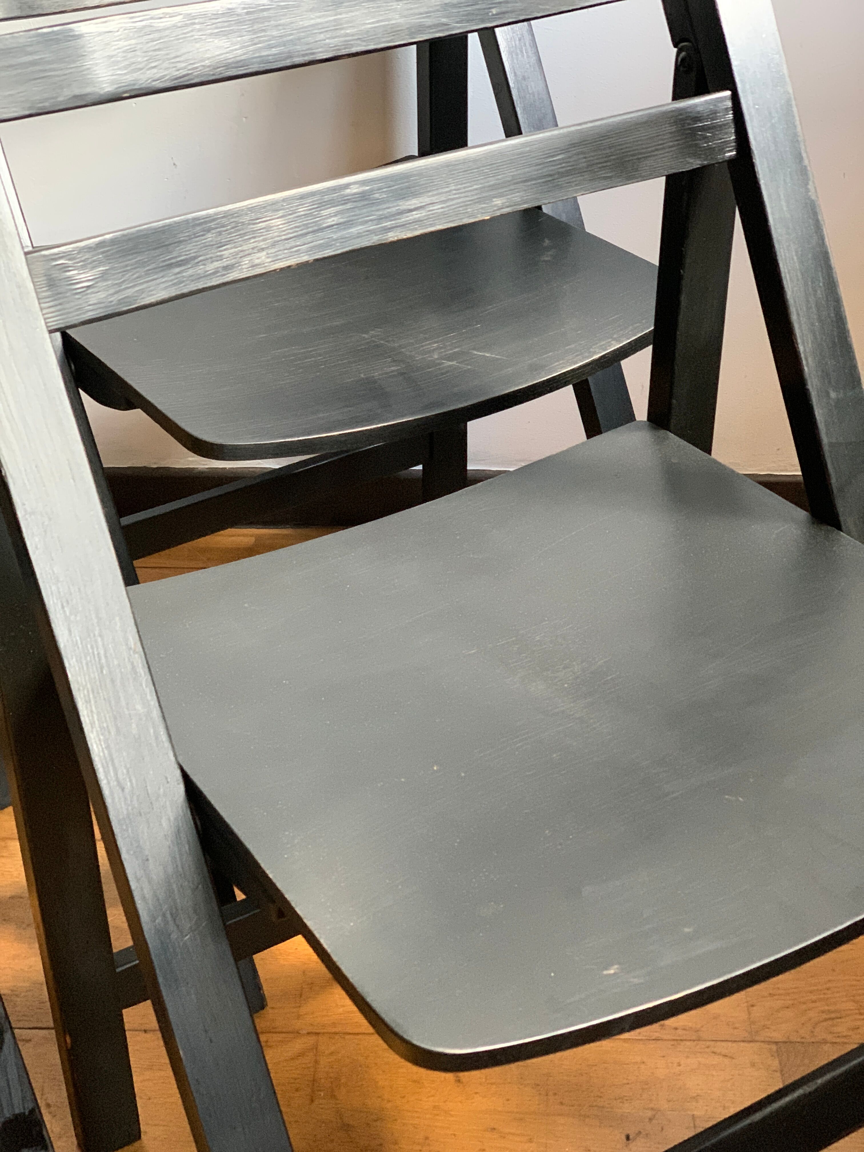 Vintage folding chairs