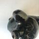 Pitcher forms Taurus terracotta glazed black vintage 60s black decoration