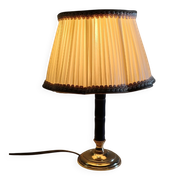 Table lamp in brass and Bakelite - mid 20th century