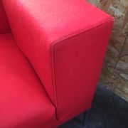 Red sofa Allen MDF Italia by Bruno FATTORINI 1998
