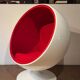 Ball Chair by Eero Aarnio from the 1980s.