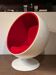 Ball Chair by Eero Aarnio from the 1980s.
