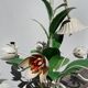 Metal flower bouquet ceiling chandelier