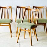 Chaises de salle à manger par Antonin Šuman pour TON, 1960'