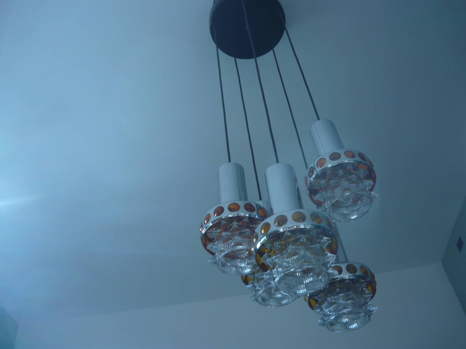 Suspension cascade raak années 70 5 feux