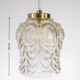 Jugošik (Yugochic) vintage crystal clear pendant lamp