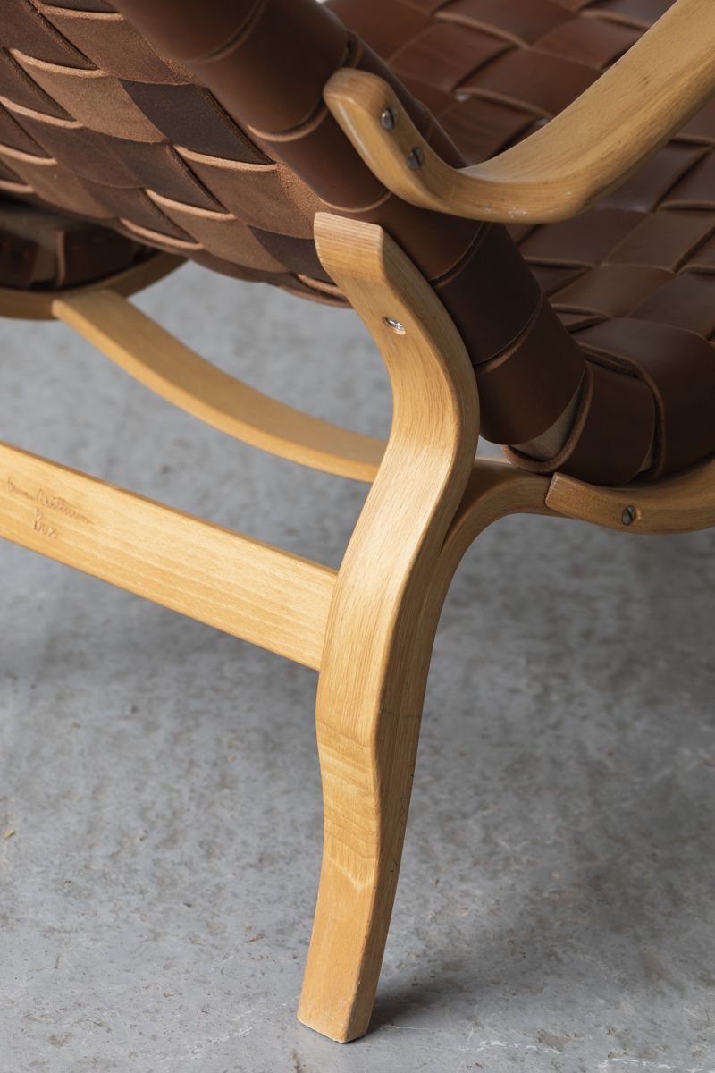 Lounge chair ‘Pernilla 3’, designed by Bruno Mathsson and produced in Sweden by DUX in the 1960’s