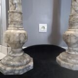 Pair of marble columns year 1950