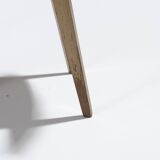 Pair of straw chairs, geneviève pons, 1950s