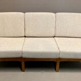 Sofa 3 places Scandinavian design 1950
