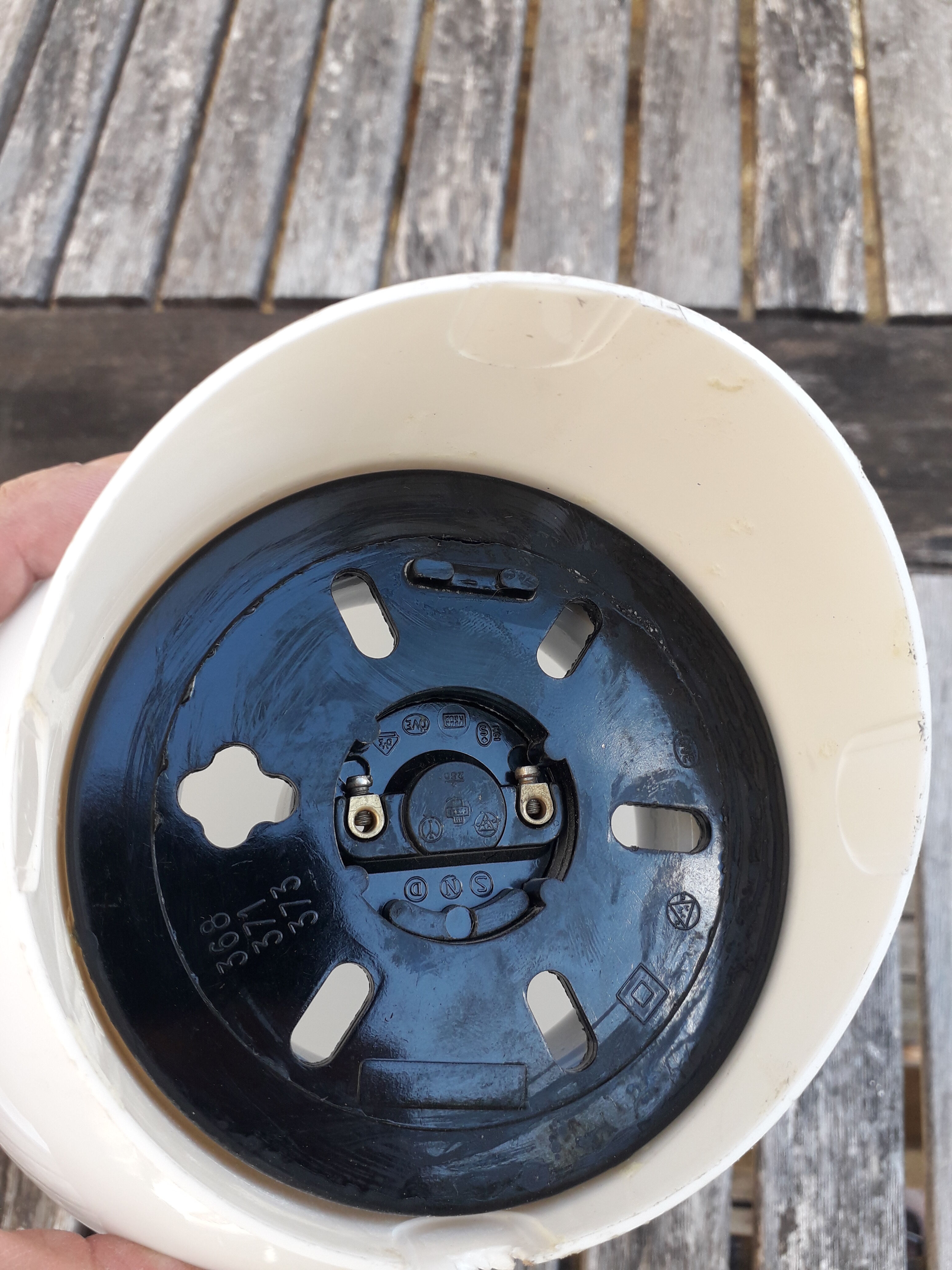 Wall lamp / table lamp - vintage Italian - 1970