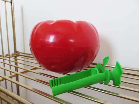 Tomato ice bucket 70s