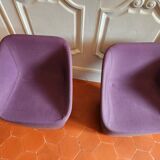 Pair of Log 365 armchairs by Pedrali