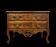 Commode sauteuse Provençale Arlésienne époque Louis XV en noyer époque XVII