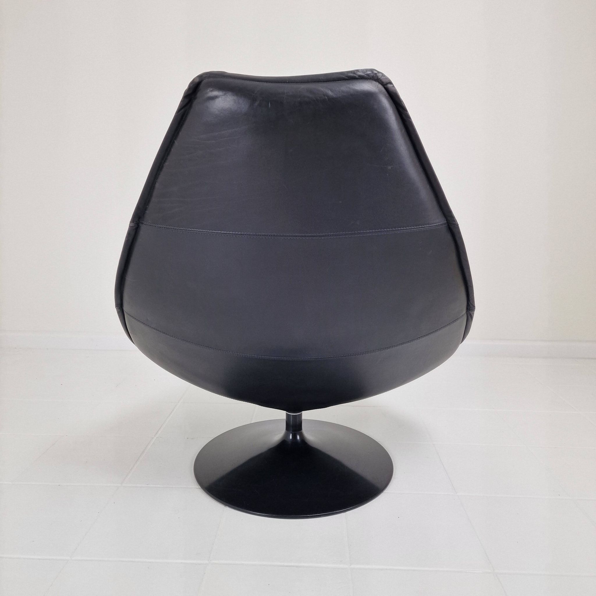 Set of 2 F585 Lounge Chairs by Geoffrey Harcourt for Artifort, 1990's