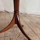 Pair of victorian empire style mahogany tables, 20th century