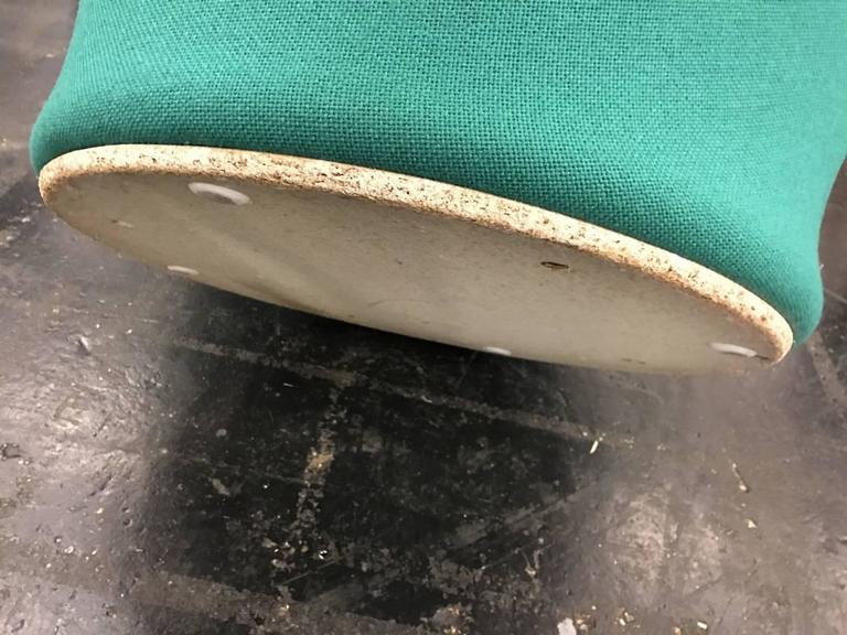 Pair of chairs green Pierre Paulin for Artifort 1960