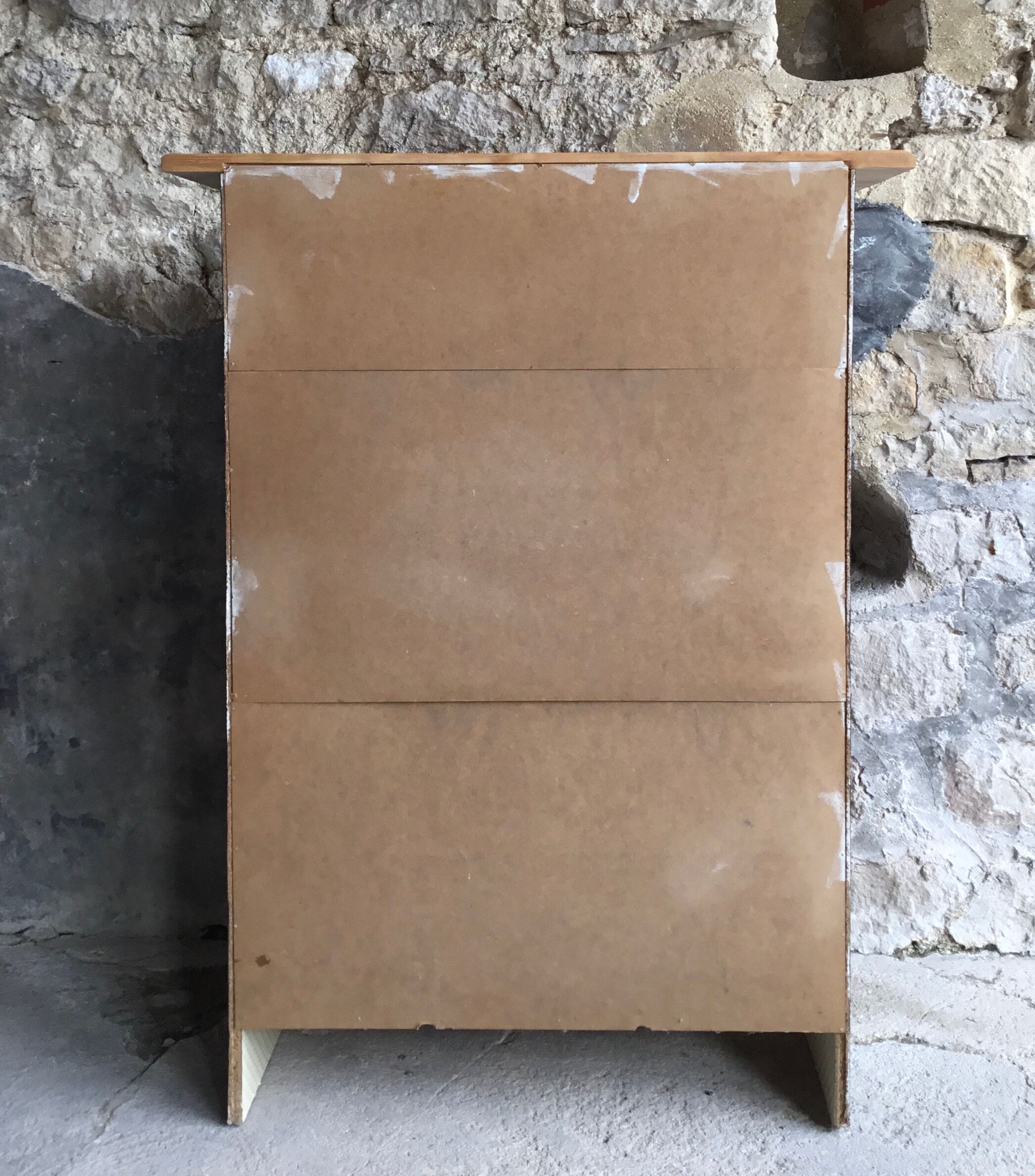 Craft furniture or top black and wood sideboard