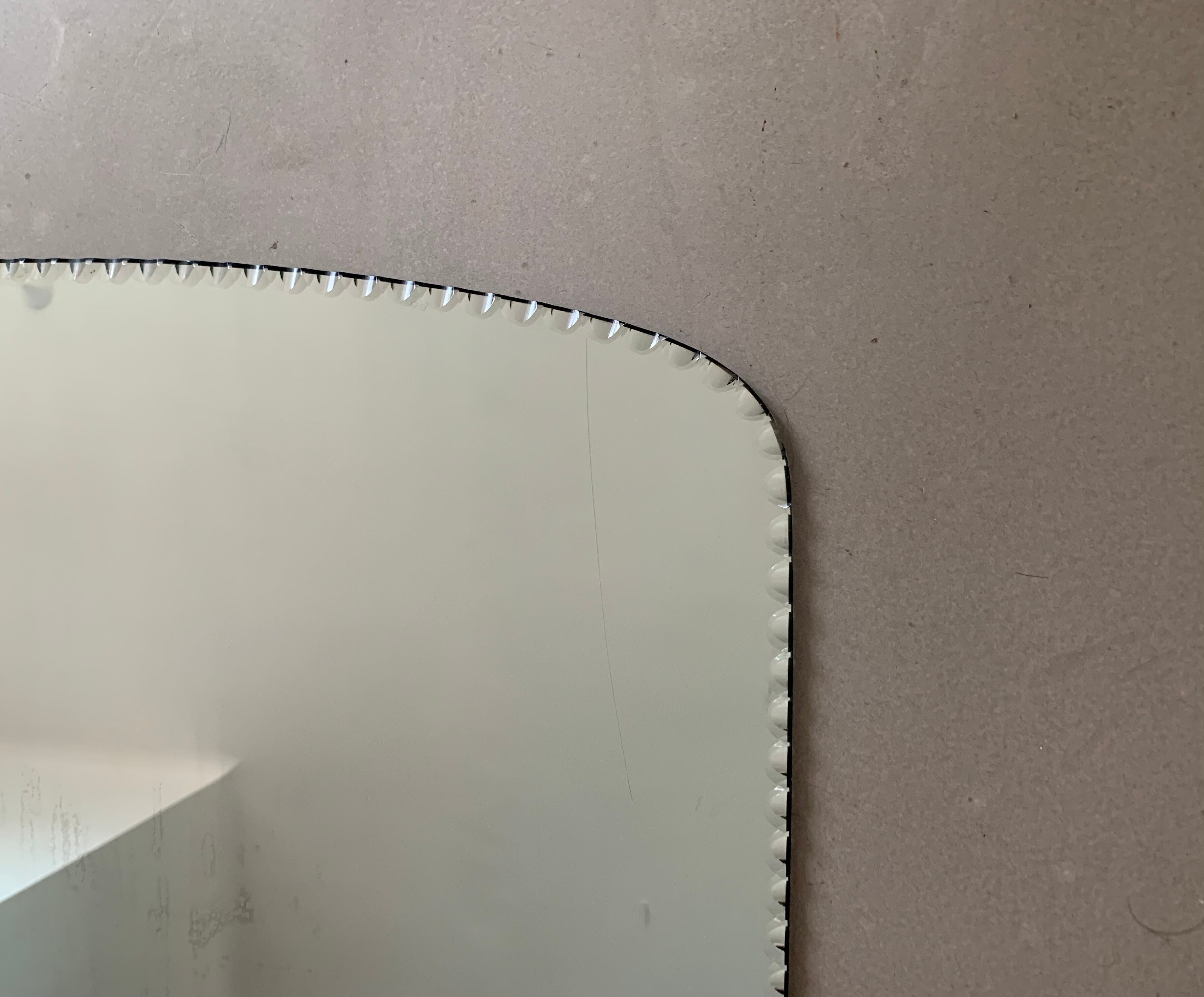 Miroir arche biseauté 63x90cm