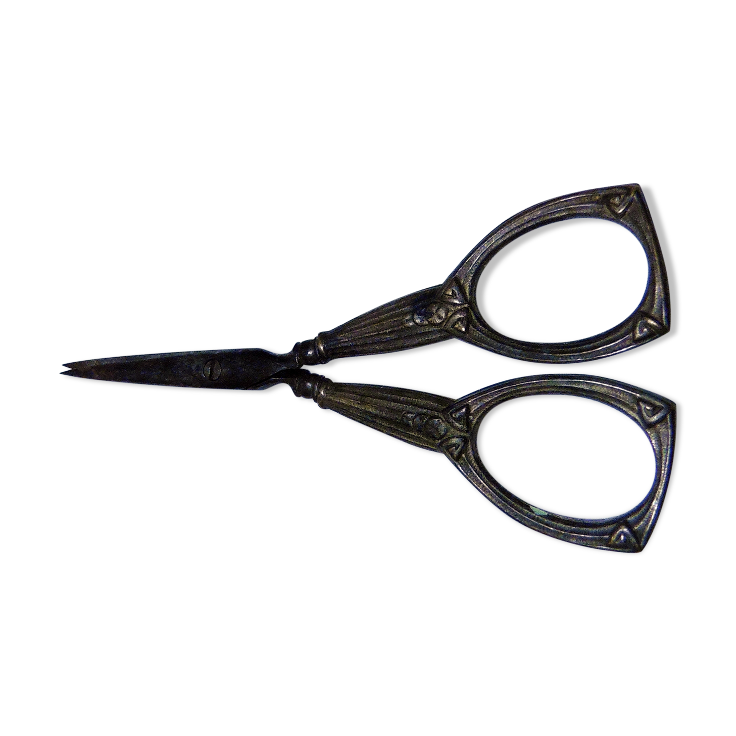 Pair of Art-Nouveau embroidery scissors, in perfect condition!