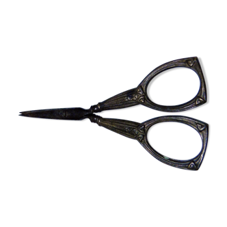 Pair of Art-Nouveau embroidery scissors, in perfect condition!