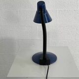 90s blue industrial desk lamp