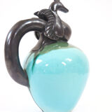 Decorative ceramic pitcher