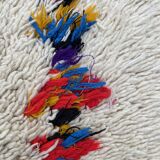 Berber carpet Azilal old
