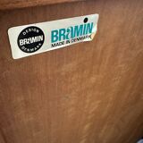60s 70s teak sideboard highboard H.W. Klein Bramin Danish Modern Design