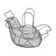 Hen-shaped egg basket