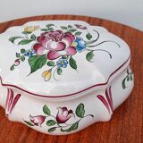 Earthenware box decoration Strasbourg Hannong