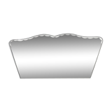 Mirror beveled art deco free form 40/50