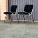 Pair of designer chairs DSC Castelli signed by Giancarlo Piretti Italy