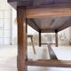 Table de ferme campagne noyer massif XL 250cm